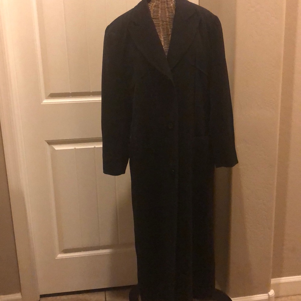 Women’s long coat by Carol Cohen Collections